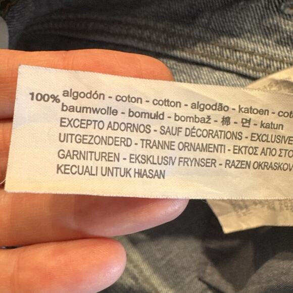 ZARA Women’s Size 4 Distressed Cut Off Shorts Embroidered Sexy Festival Boho - Picture 11 of 11